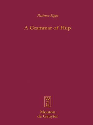 cover image of A Grammar of Hup